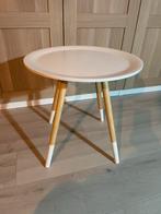 Houten Bijzettafel - Zo Goed Als Nieuw!, Ophalen, Minder dan 45 cm, Minder dan 55 cm, Rond