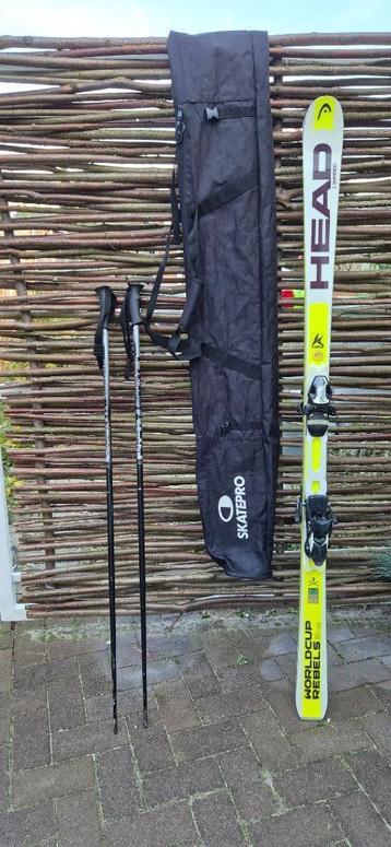 HEAD Ski's incl. draagtas en skistokken beschikbaar voor biedingen