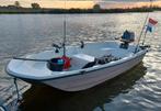 Pelican 3.10m 1-2 pers. visboot + 4 hengelhouders Evt. motor, Watersport en Boten, Ophalen, Tot 10 pk, Aluminium, 3 tot 6 meter