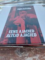 Ajax Life: Eens Ajacied, Altijd Ajacied, Ophalen of Verzenden, Zo goed als nieuw, Ajax Life, Balsport