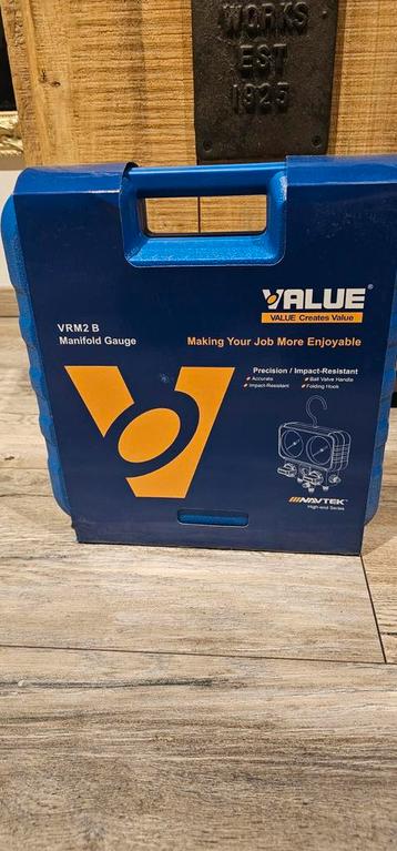 VALUE VRM2 B Manometer Set - Nieuw! beschikbaar voor biedingen