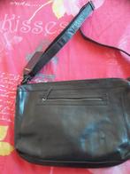 Zwarte tas van Cowboysbag., Verzenden, Zo goed als nieuw, Zwart, Leer