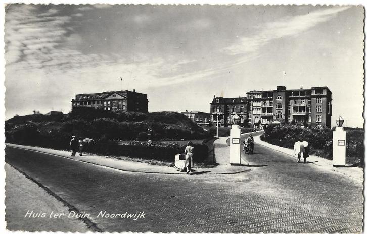 Noordwijk, Huis ter Duin, Verzamelen, Ansichtkaarten | Nederland, Gelopen, Zuid-Holland, 1940 tot 1960, Verzenden