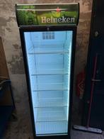 Heineken glasdeurkoelkast met zelfsluitende deur, Witgoed en Apparatuur, Koelkasten en IJskasten, Ophalen, Zonder vriesvak, 200 liter of meer