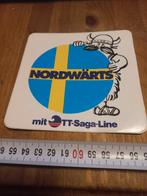 Nordwarts mit tt saga line, Verzamelen, Stickers, Ophalen of Verzenden, Zo goed als nieuw