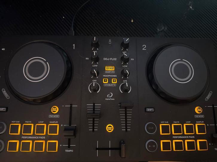 Pioneer DDJ-FLX2 DJ Controller, Muziek en Instrumenten, Dj-sets en Draaitafels, Zo goed als nieuw, Dj-set, Pioneer, Ophalen of Verzenden