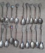 18 theelepeltjes verzilverd/verchroomd, Ophalen of Verzenden