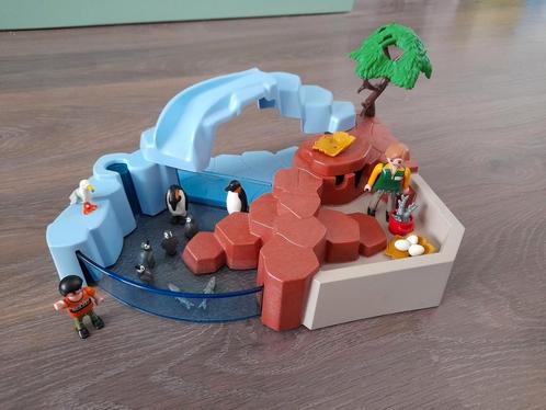 Playmobil pinguinverblijf, Kinderen en Baby's, Speelgoed | Playmobil, Zo goed als nieuw, Complete set, Ophalen