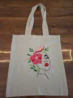 Unieke Handgeborduurde Canvas Tas - Steun Scouting!, Ophalen of Verzenden, Nieuw