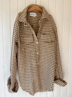 Ambika Jasje - Houndstooth - Maat S/M, Kleding | Dames, Blouses en Tunieken, Amabella, Bruin, Ophalen of Verzenden, Zo goed als nieuw
