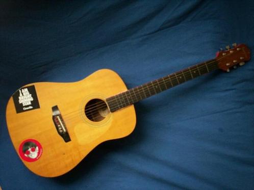 Epiphone grote dreadnought country-stijl eighties six string, Muziek en Instrumenten, Snaarinstrumenten | Gitaren | Akoestisch