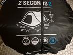2 seconds tent Decathlon 2p. Fresh and Black, Caravans en Kamperen, Ophalen, Zo goed als nieuw
