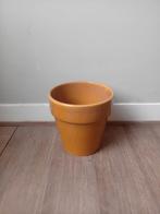 Bloempot glazuurd keramiek diameter 23 hoogte 25 cm, Tuin en Terras, Ophalen, Rond, Binnen, Zo goed als nieuw