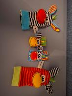 Sozzy baby sokjes/ rammelaar, Ophalen of Verzenden, Zo goed als nieuw, Versiering, Geboorte of Huwelijk