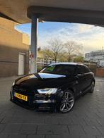 Audi A3 2.0 TDI 110KW Sedan AUT 2017 Zwart BOMVOL PANO, PDC, Auto's, Audi, 4 cilinders, Leder en Stof, Zwart, Particulier