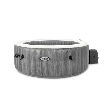 Intex jacuzzi, Tuin en Terras, Bubbelbaden en Hottubs, Zo goed als nieuw, Opblaasbaar, Afdekzeil, Grondzeil, Filter, Pomp, Ophalen
