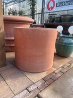 Italiaanse Terracotta cilindervormige Pot 50x50cm €279,95, Tuin en Terras, 40 cm of meer, Rond, Nieuw, Ophalen of Verzenden