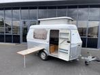 Eriba Touring Puck 120 GT + Ataoma Luifel Bovag 2024 700KG!!, Caravans en Kamperen, Caravans, Schokbreker, Standaardzit, Bedrijf