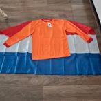 Oranje shirt met Nederlandse vlag cape, nieuw! één maat, Sport en Fitness, Nieuw, Shirt, Ophalen