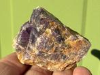 natuurlijk Amazez - Azeztuliet met Amethist - ruw mineralen, Verzamelen, Mineralen en Fossielen, Ophalen of Verzenden, Mineraal