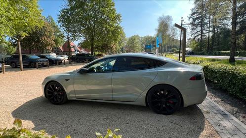 Mooie Tesla Model S 75 2017 met GRATIS LADEN, Auto's, Tesla, Particulier, Model S, Achteruitrijcamera, Adaptieve lichten, Adaptive Cruise Control