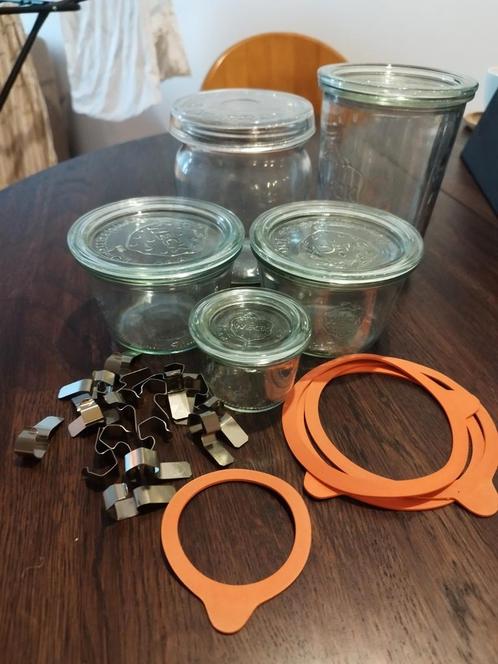 Weckpotten Set - met toebehoren, Huis en Inrichting, Keuken | Keukenbenodigdheden, Gebruikt, Ophalen