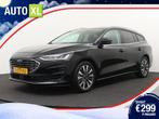 Ford FOCUS Wagon 168 PK Aut. MHEV TitaniumX Adapt.Cruise Cam, Auto's, Ford, Zwart, Origineel Nederlands, 19 km/l, Hybride Elektrisch/Benzine