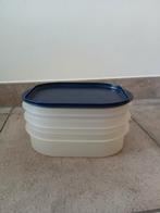 Tupperware vleeswarendoos/vleeswarentrio, stapel 3, kaasdoos, Verzenden, Gebruikt, Wit, Overige typen