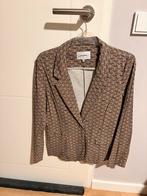 Ambika Pak - Maat L - travel colbert en flair broek, Kostuum of Pak, Bruin, Maat 42/44 (L), Ophalen of Verzenden