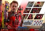 Hot toys Iron Man Mark 85 battle versio, Ophalen of Verzenden, Zo goed als nieuw, Actiefiguur of Pop