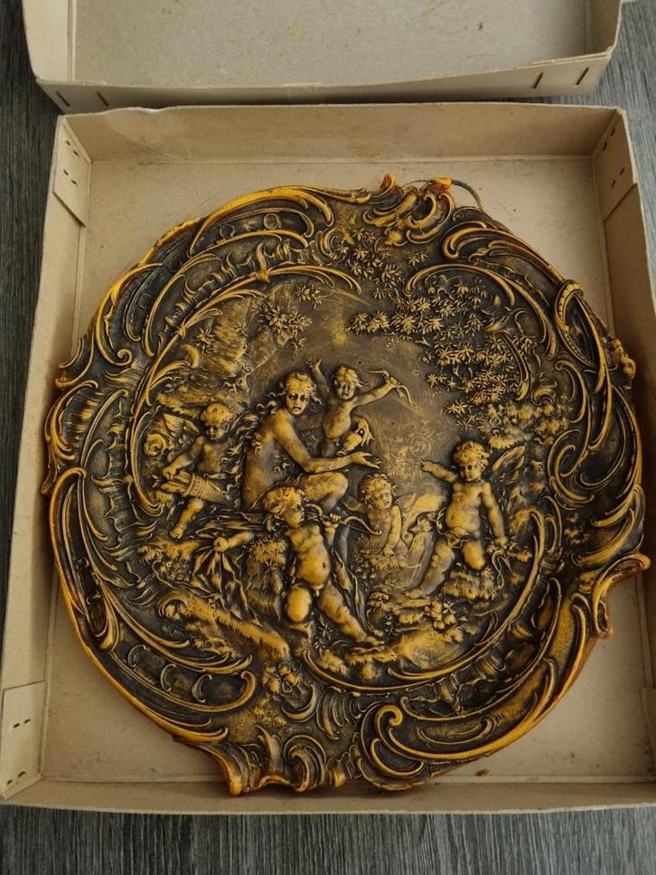 Bijenwas Plaat Anna Pilchner - Perfecte Staat, Antiek en Kunst, Curiosa en Brocante, Ophalen