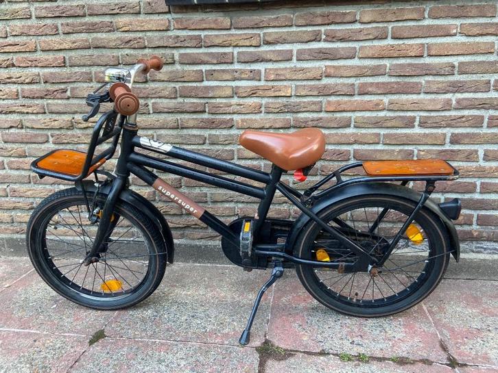 Kinderfiets Super Super 18 inch, Fietsen en Brommers, Fietsen | Kinderfietsjes, Gebruikt, 16 tot 20 inch, Ophalen