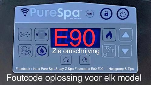 Intex pure spa foutcode E90 oplossing & montage/tips video, Tuin en Terras, Bubbelbaden en Hottubs, Nieuw, Pomp, Ophalen of Verzenden