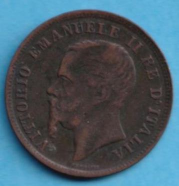 (KC106) Italië 5 centesimi 1861 beschikbaar voor biedingen