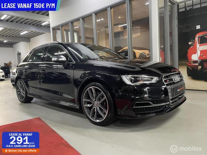 Audi S3 2.0 TFSI S3 S TRONIC quattro LEER bekleding PDC, Auto's, Audi, Bedrijf, Te koop, S3, 4x4, ABS, Airbags, Airconditioning