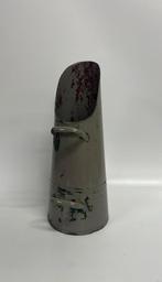 Vintage grijs emaille kolenkit, Ophalen of Verzenden