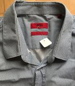Hugo Boss overhemd geometrisch design 42 16,5 zilver grijs, Kleding | Heren, Overhemden, Ophalen of Verzenden, Grijs, Hugo Boss