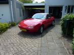 Mazda MX-5 1.6 U9 1991 Rood met hardtop in originele kleur, Achterwielaandrijving, 4 cilinders, Cabriolet, Origineel Nederlands