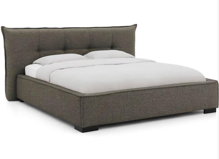 Goossens Bolzano gestoffeerd Bedframe 160x200, Huis en Inrichting, Slaapkamer | Bedden, Zo goed als nieuw, Tweepersoons, 160 cm