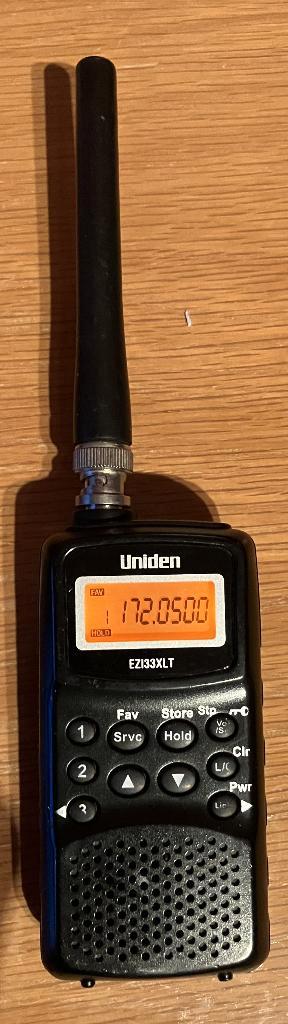 Uniden Bearcat scanner EZI33XLT, Telecommunicatie, Scanners, Zo goed als nieuw, 200 tot 500 kanalen, Draagbaar, Ophalen of Verzenden