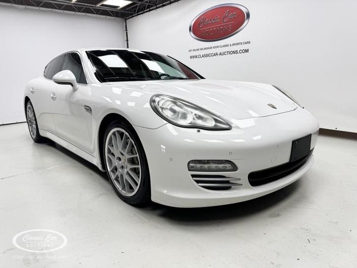 Porsche PANAMERA 4S 4.8 V8  - ONLINE AUCTION, Auto's, Porsche, Bedrijf, Panamera, Benzine, Sedan, Automaat, Wit, Gebruikt
