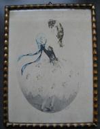 A Kaby ets jaren 20 vrouw met hondje, Ophalen of Verzenden