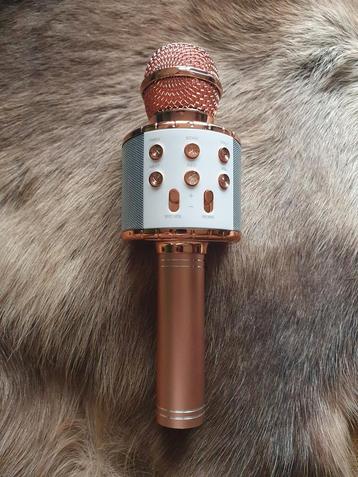 Karaokemicrofoon rose/roze beschikbaar voor biedingen