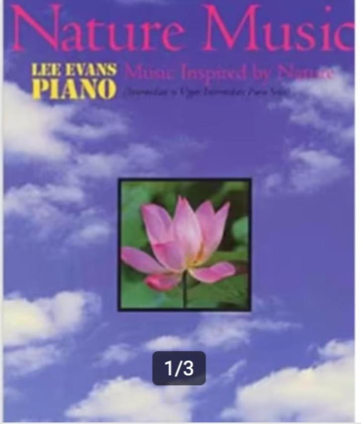 Piano nature music - music inspired by Lee Evans eenvoudig, Muziek en Instrumenten, Bladmuziek, Nieuw, Artiest of Componist, Klassiek
