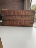 Brand Bier houten krat, Verzamelen, Biermerken, Ophalen, Overige typen, Brand