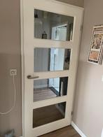 4 Opdek binnendeuren in goede staat - Incl. Slot, Ophalen, 80 tot 100 cm, Binnendeur, Zo goed als nieuw