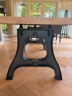 Robuuste Oldwood tafel - Midwoud, 160x90cm, Ophalen, Eikenhout, 50 tot 100 cm, Zo goed als nieuw