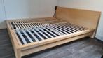 Ikea Malm 2 persoons bedframe met lattenbodems, Ophalen, Wit, Tweepersoons, 200 cm