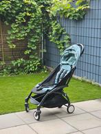 Babyzen YOYO ² buggy aqua  beensteun stokke zwart, Kinderen en Baby's, Buggy's, Ophalen, Zo goed als nieuw, Overige merken, Verstelbare rugleuning