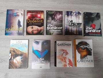 Diverse boeken Lisa Gardner beschikbaar voor biedingen